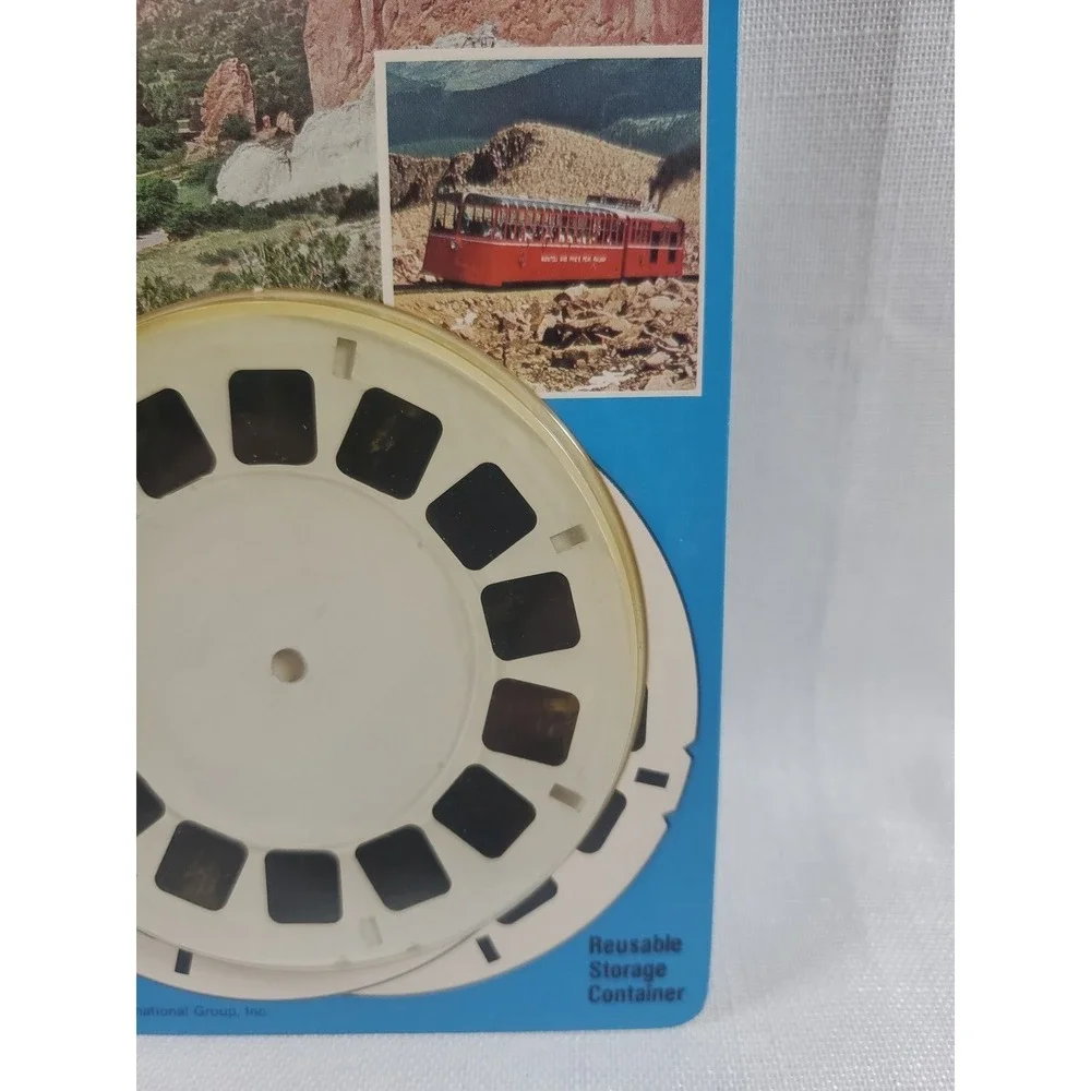 Vintage • View Master 3-D Tour-Pikes Peak & Colorado - NOS - 3 Reels/21 Pictures